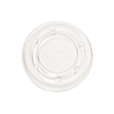 Small Portion Cup Lids – Fits 4 oz. Cup – Clear PET – (2500/Case)