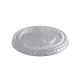 Small Portion Cup Lids – Fits 5.5 oz. Cup – White PET – (2500/Case)