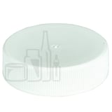 White Ribbed CT Closure 38-400 with SB10 Liner Printed SFYP (3750/Case)