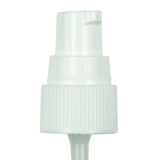 White Treatment Pump Ribbed Skirt 3.56'' Dip Tube 20-400 (1000/Case)