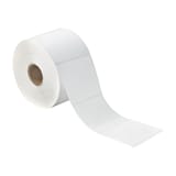 1 1/2 x 1 1/2" White Desktop Direct Thermal Labels