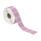 1 1/2 x 3/4" Pink Desktop Direct Thermal Label