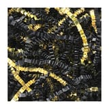 10 lb. Black and Gold Metallic Blend Crinkle Paper