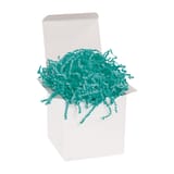 10 lb. Teal Crinkle Paper