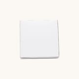 10" x 10" x 2"  White Clay-Coated Plain Pizza Box, Lock Corner - (100/Case) 7010