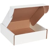 10 x 10 x 3" White Deluxe Literature Mailers