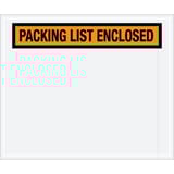 10 x 12" Orange "Packing List Enclosed" Envelopes
