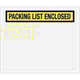 10 X 12" Yellow "Packing List Enclosed" Envelopes