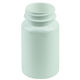 100cc White PET Plastic Packer Bottle 38-400 (600/Case)