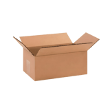 10" x 6" x 4" Corrugated Shipping Box – Kraft 32 ECT, Single Wall - (25/Bundle)