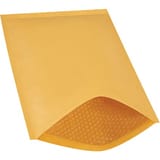 12 1/2 x 19" Kraft #6 Heat-Seal Bubble Mailers (25 Pack)