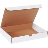 12 1/8 x 9 1/4 x 2" (25 Pack) White Literature Mailers