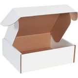 12 x 10 x 4" White Deluxe Literature Mailers