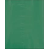 12 x 15" - 2 Mil Green Flat Poly Bags