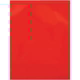 12 x 15" - 2 Mil Red Reclosable Poly Bags