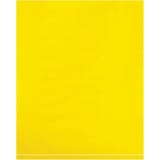 12 x 15" - 2 Mil Yellow Flat Poly Bags (100 Pack)
