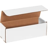 12 x 4 x 4" White Corrugated Mailers (25 Pack)