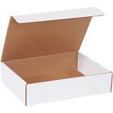 12 x 9 x 3" White Literature Mailers
