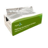 12"x10.75" Aluminum Foil Pop-Up Sheets 12 Mic - (6 Boxes/Case)