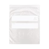 13" × 10 3/4" Clear Double Zipper Bag, Two Gallon - (100/Case) ZBG1315