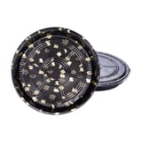 14" Round Sushi Party Tray with Lid - (60/Case)