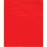 15 x 18" - 2 Mil Red Flat Poly Bags (100 Pack)