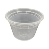 16 oz. Heavy-Duty Clear Deli Container, Microwavable - (500/Case)