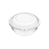 16 oz Round PET Plastic Tamper-Evident Bowl with Dome Lid - (200/Case)