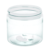 16oz PET Plastic SS Jar Clear 89-400 (168/Case)