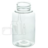 175cc Clear PET Plastic Packer Bottle 38-400 (380/Case)