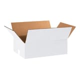 18 x 12 x 6" White Corrugated Boxes