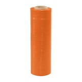 18" x 80 Gauge x 1500' Orange Cast Hand Stretch Film