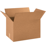 18" x 12" x 12" Corrugated Shipping Box – Kraft 32 ECT, Single Wall - (25/Bundle)