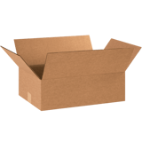 18" x 12" x 6" Corrugated Shipping Box – Kraft 32 ECT, Single Wall - (25/Bundle)