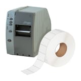 2 1/4 x 1 1/4" White Thermal Transfer Labels
