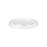 2 oz. Clear PET Plastic Portion Cup Lid - (2500/Case)