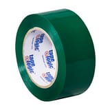 2" x 110 yds. Green (6 Pack) Carton Sealing Tape – 2.2 Mil