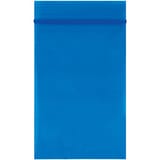 2 x 3" - 2 Mil Blue Reclosable Poly Bags