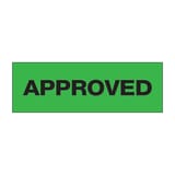 2" x 55 yds. - "Approved" (6 Pack) Messaged Carton Sealing Tape – 2.2 Mil