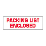 2" x 55 yds. - "Packing List Enclosed" Messaged Carton Sealing Tape – 2.2 Mil