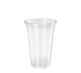 20 oz. Clear PET Plastic Cold Cups - (1000/Case)