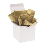 20 x 30" Metallic Gold Gift Grade Tissue Paper