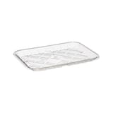 #20S Clear PET Plastic Meat Tray, 8 9/16" × 6 5/8" × 13/16" - (250/Case)