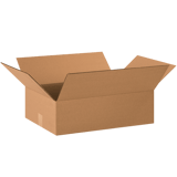 20" x 14" x 6" Corrugated Shipping Box – Kraft 32 ECT, Single Wall - (25/Bundle)