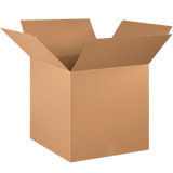 20" x 20" x 20" Corrugated Shipping Box – Kraft 32 ECT, Single Wall - (10/Bundle)
