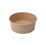 24 oz. Kraft Paper Salad Bowls - (300/Case)