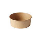 25 oz Kraft Paper Bowl - (600/Case)