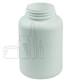 250cc White HDPE Plastic Packer Bottle 45-400 (200/Case)