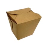 26 oz. Kraft Paper Chinese Take-Out Box - (360/Case)