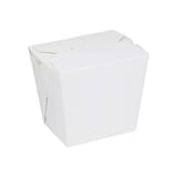 26 oz. White Paper Chinese Take-Out Box - (360/Case)